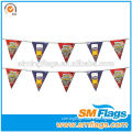 Promotianal digital print flag banner fabric bunting flag